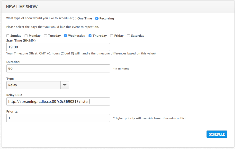 How to Setup SHOUTcast with  