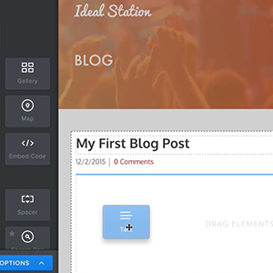 build your first blog post