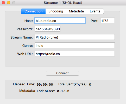 radionmy titurial broadcasting with ladiocast