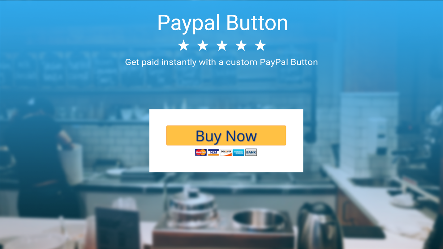 PayPal Button Weebly Addon