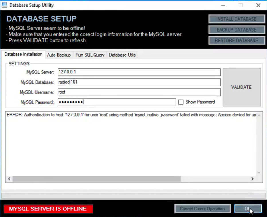 Radiodj Software Setup With Mysql Altacast And Lame Mp3 1514